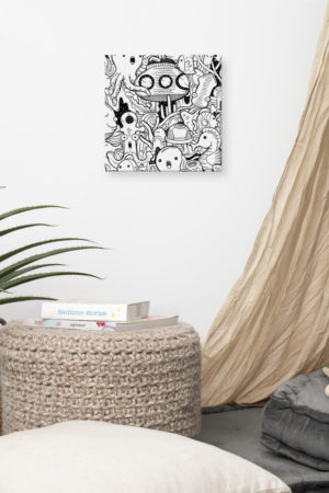 Underwater Scene - Color Me Canvas