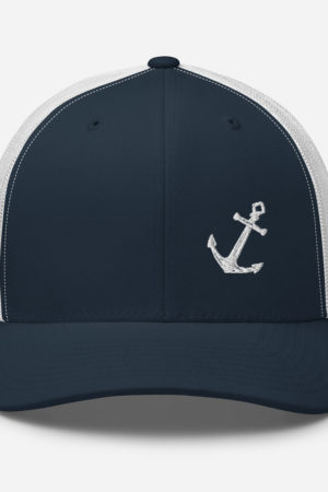 Nautical Anchor Trucker Cap