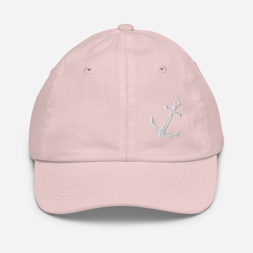 Nautical Anchor Youth Baseball Cap - Image 5