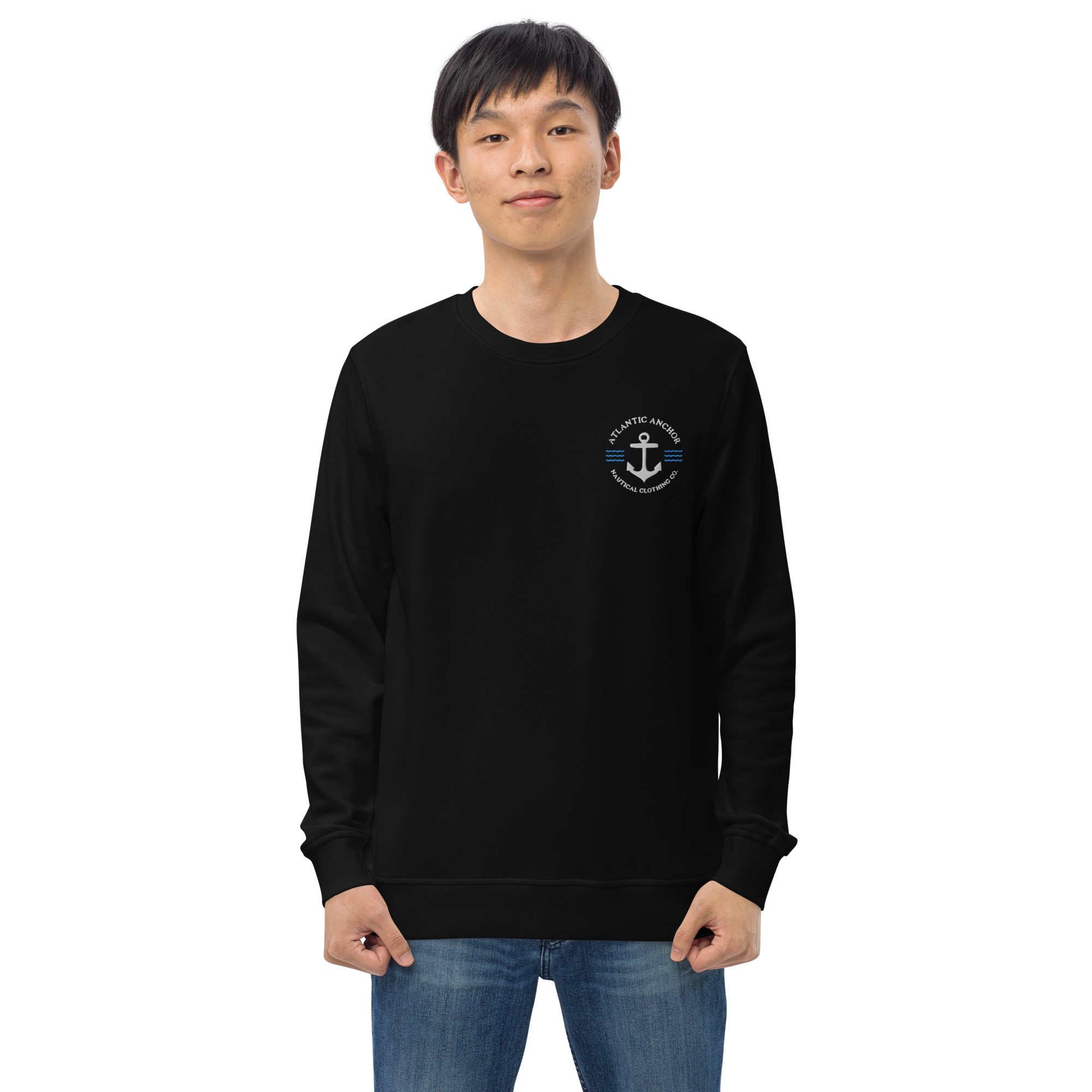 Atlantic Anchor Organic Sweatshirt - Image 5