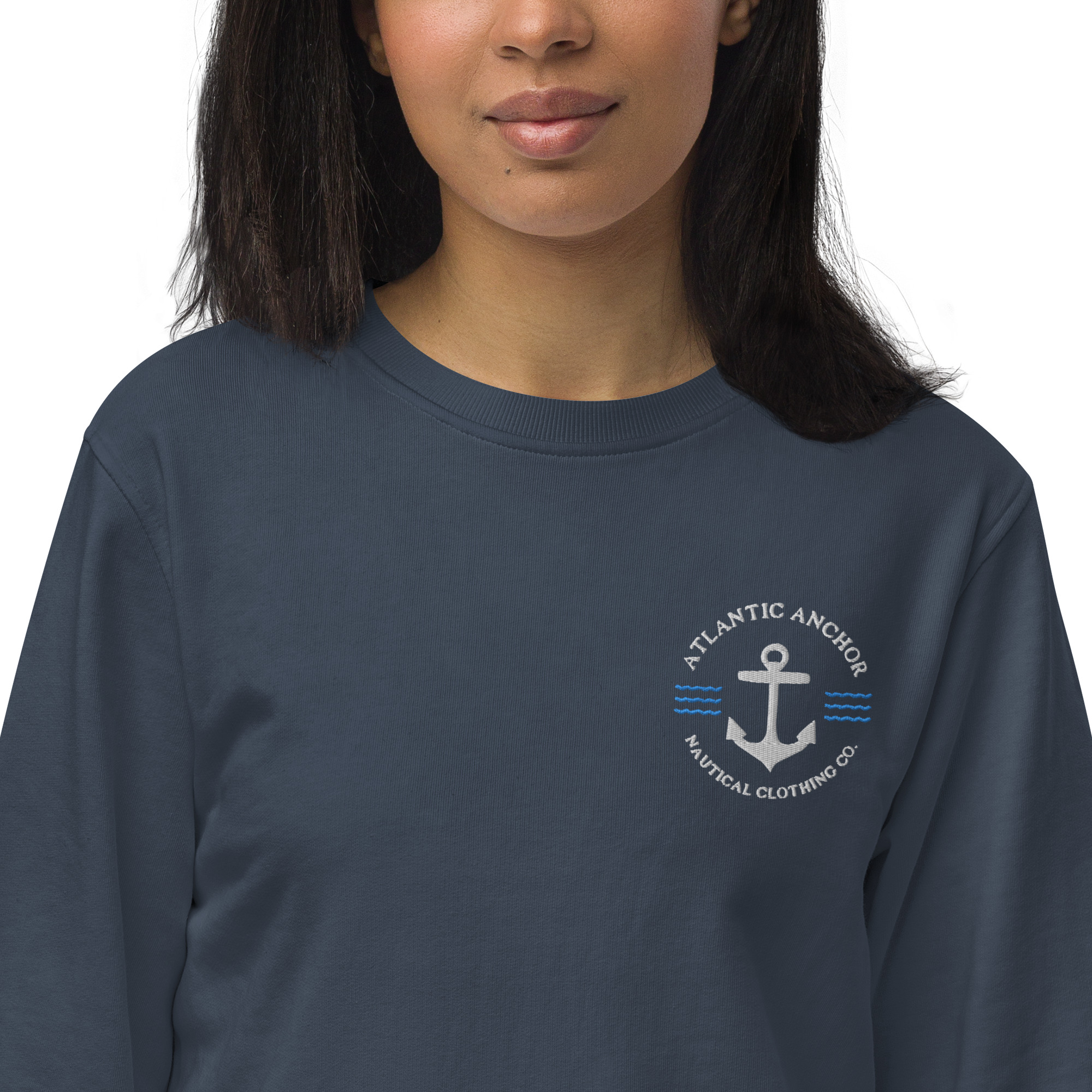 Atlantic Anchor Organic Sweatshirt - Image 3