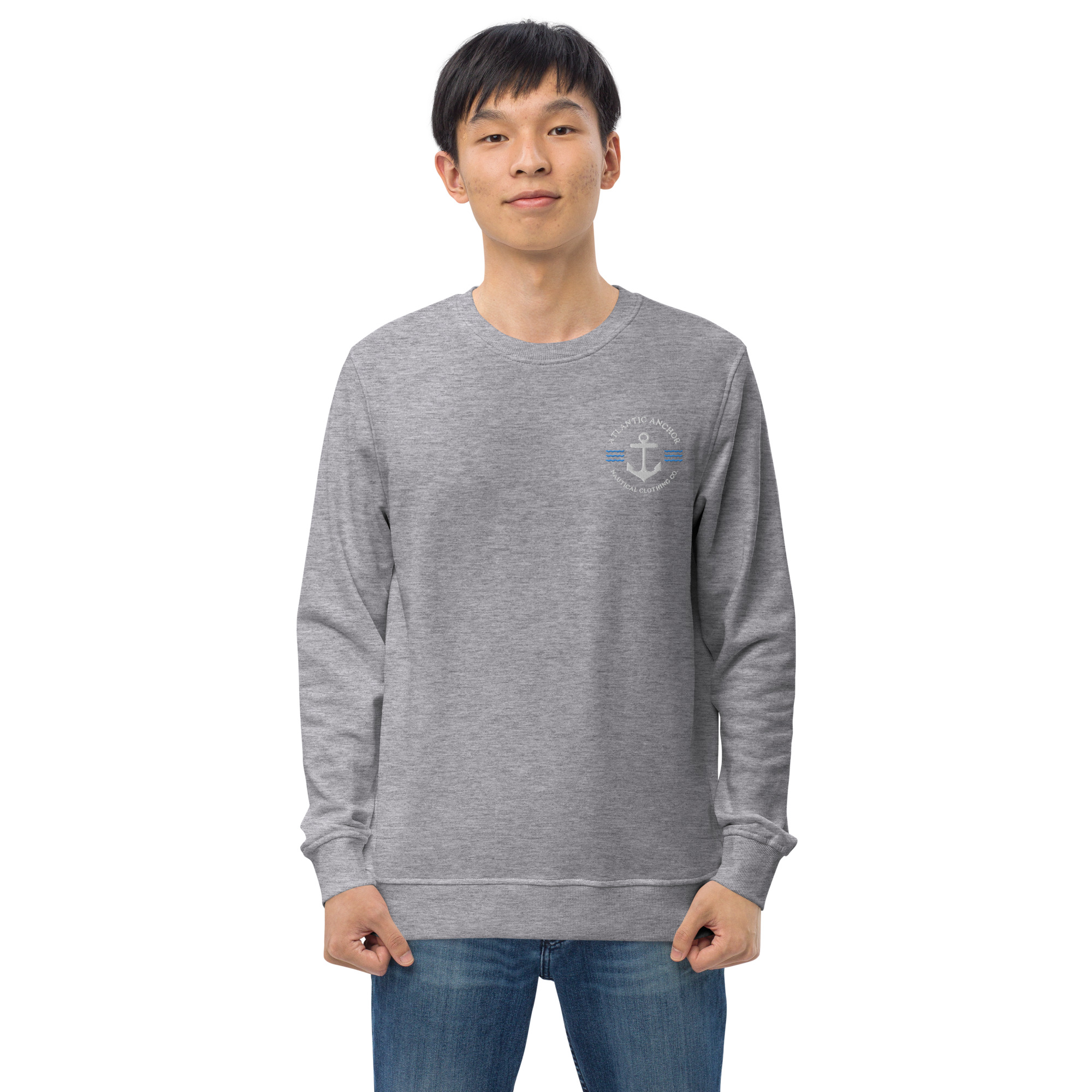 Atlantic Anchor Organic Sweatshirt - Image 9