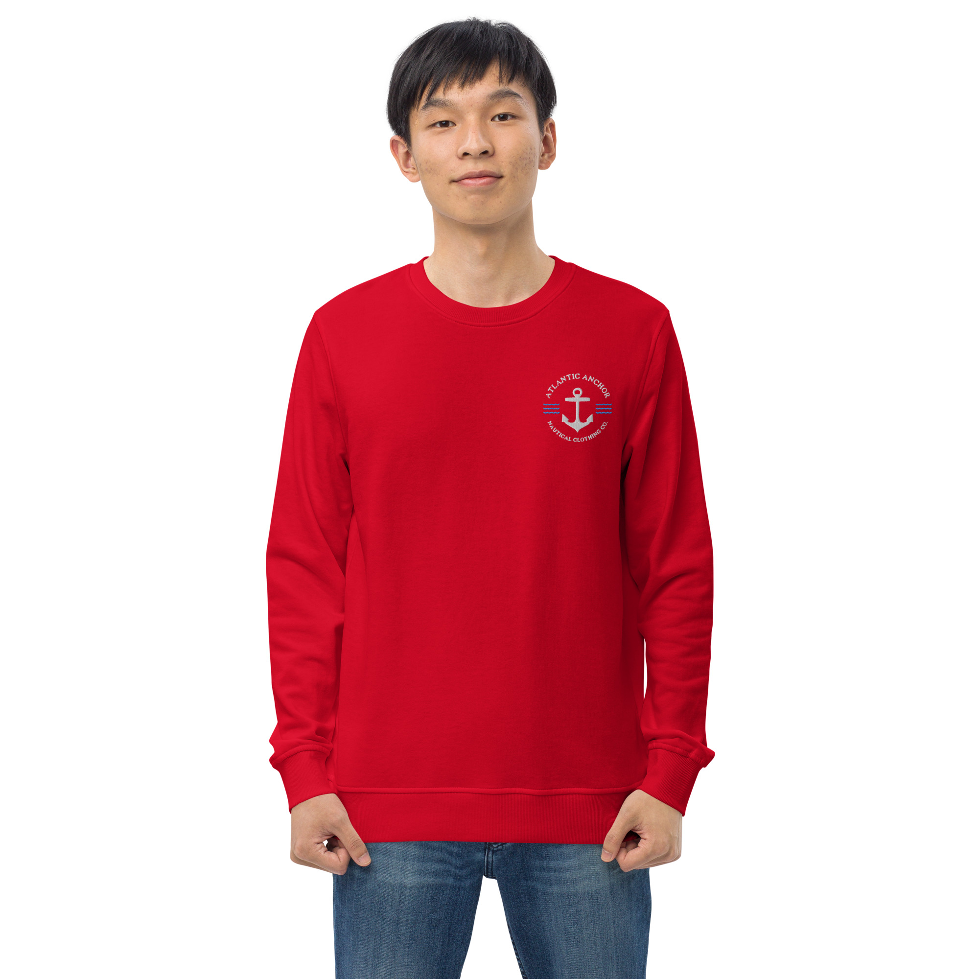 Atlantic Anchor Organic Sweatshirt - Image 6