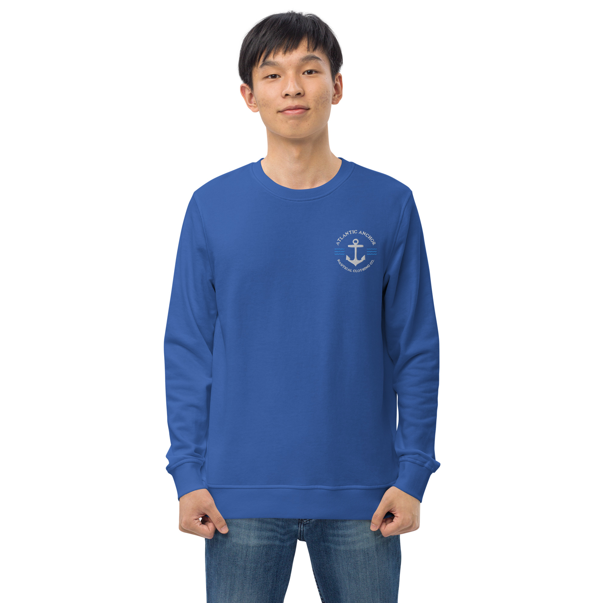 Atlantic Anchor Organic Sweatshirt - Image 8
