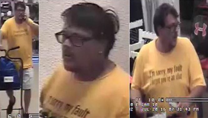 Sumter County Deputies search for man who shoplifted from Beall's in The Villages.