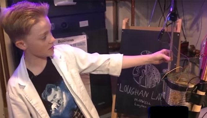 Boy Genius invents a cheap clean energy source
