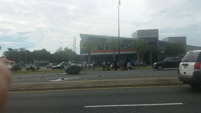 Child Dead 8 injured