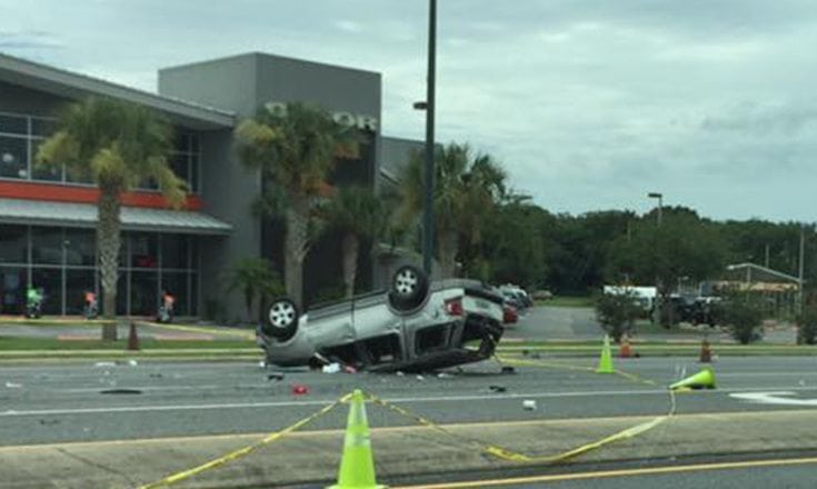 Leebsurg Accident at Gator Harley