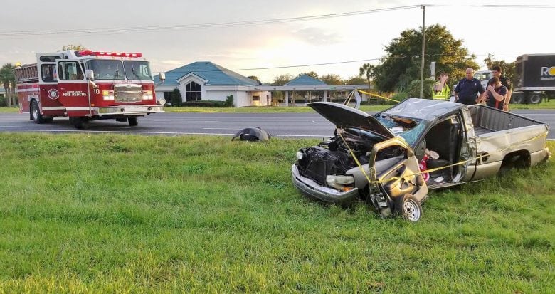 Woman Airlifted after accident in Summerfield