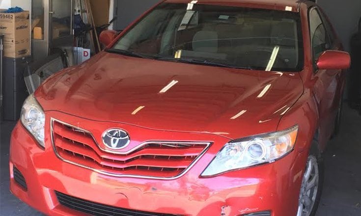Vehicle used in shooting recovered