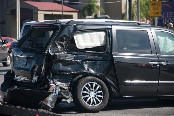 WalMart Intersection accident