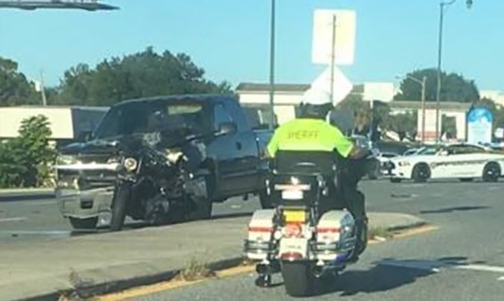Man Killed while stopped for school bus on his motorcycle