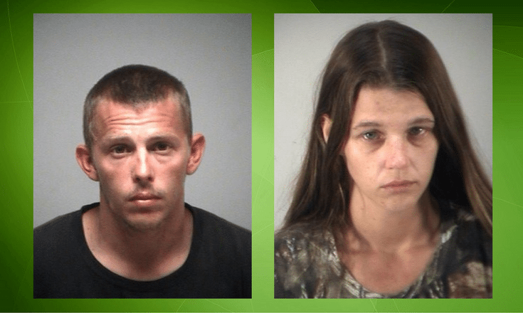Joseph McGowen and Lacey Bagley, arrested for organized scheme to defraud timeshare owners.