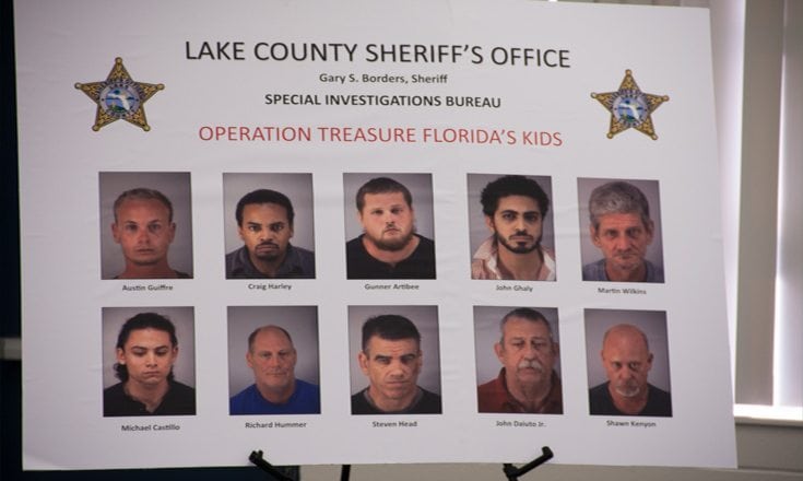 Undercover Internet Sex Sting Operation Ends with Ten Arrests