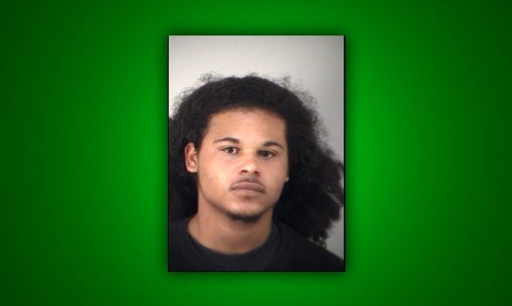 man arrested for assaulting couple with toy gun.